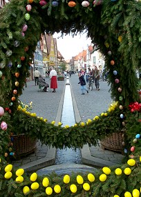 Blick in die Hauptstrae